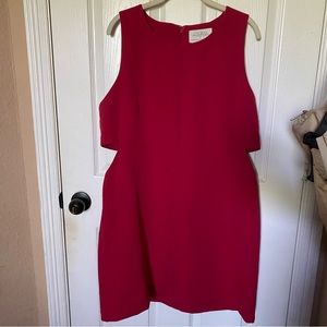 Red Anthropologie Dress - XL